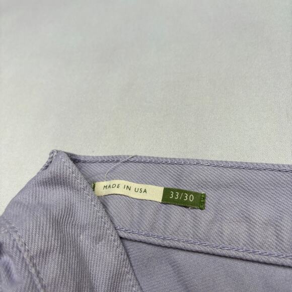 Sid Mashburn Straight Leg Jeans 33x30 Purple Denim 5 Pocket - Picture 4 of 11